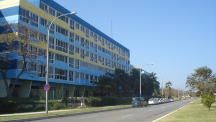 Panoramic hotel view