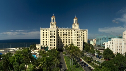 Panoramic hotel view