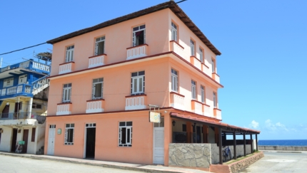 Panoramic hotel view