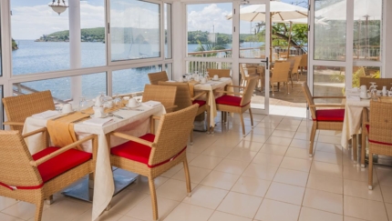 Hotel´s restaurant view