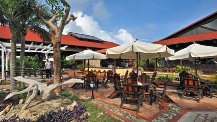 Lobby Patio Bar Santa María