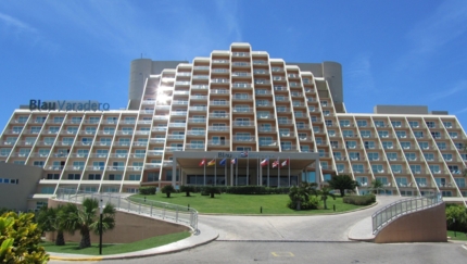 Panoramic hotel view