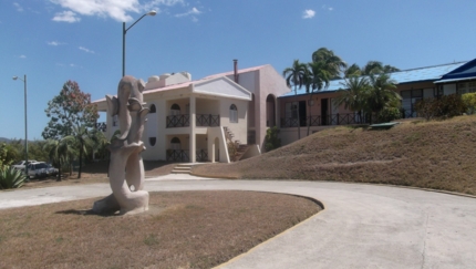 Panoramic hotel view