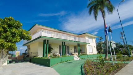 Panoramic hotel view