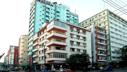 Panoramic hotel view