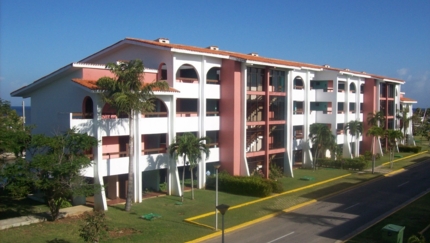 Panoramic hotel view