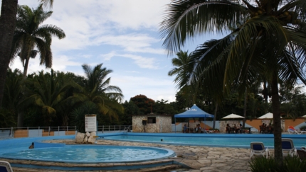 Panoramic pool view