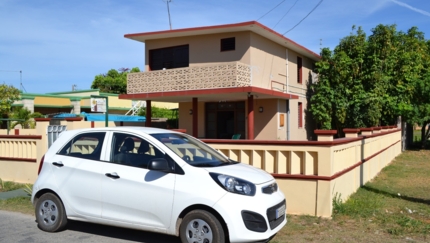 Panoramic house view