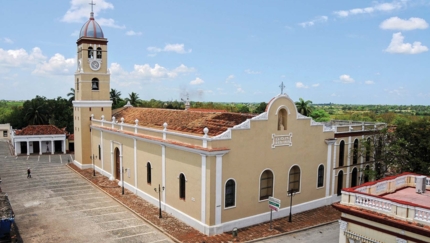 Cathedral of Bayamo panoramic view, Bayamo city