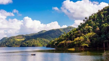 Hanabanilla lake panoramic view, Villa Clara