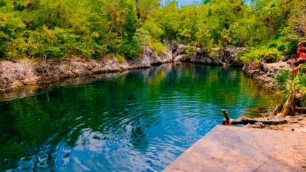 Fish cave, MOTORCYCLE TOUR FROM HAVANA TO CAYO COCO