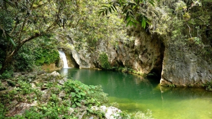 Topes de Collantes natural park panoramic view, Trinidad, Sancti Spíritus, Cuba. MOTORCYCLE TOUR FROM HAVANA TO CAYO COCO.