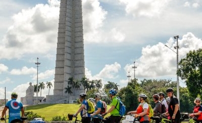 Revolution Square, Havana City, Bike Cuba, Group tour