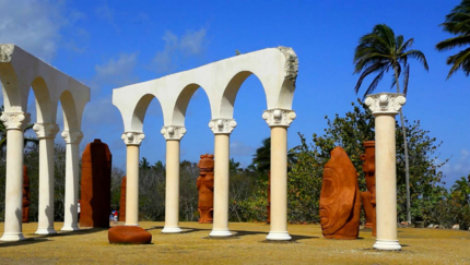 Cayo Bariay national monument panoramic view, Holguin. CUBAN CHARM Group Tour
