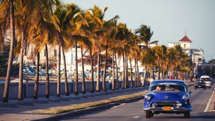 Malecon Cienfuegos, Panoramic View, CUBAN CHARM Group Tour