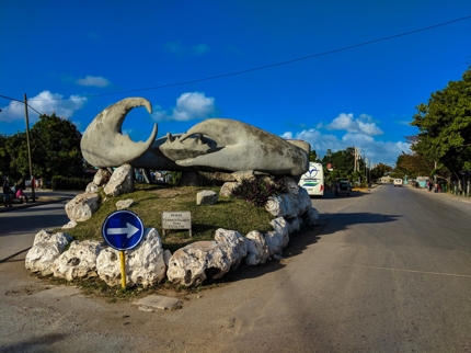 Crab monument, Caibarién city