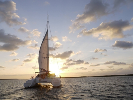 SUNSET IN TRINIDAD