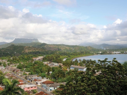 Baracoa bay and Yunque panoramic view, Guantánamo