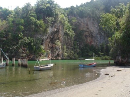 Yumury river panoramic view, Baracoa