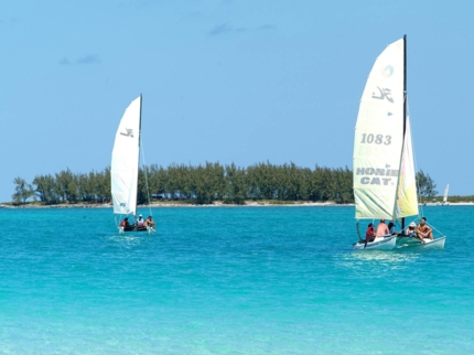 Playa Pilar and Cayo Media Luna panoramic view, Cayo Guillermo