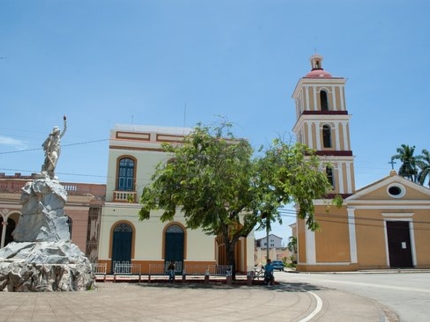 San Juan de los Remedios city panoramic view