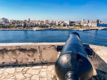 Castle of Tres Reyes del Morro, panoramic view, Havana city