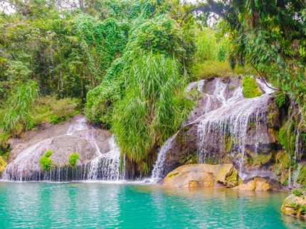 El Nicho Natural Park panoramic view, Cienfuegos.