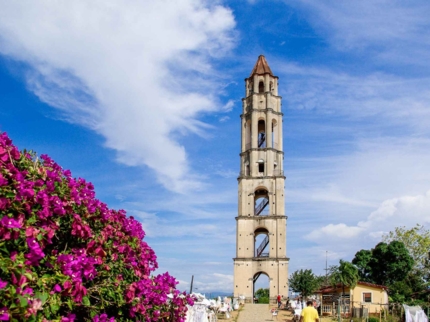 Manaca Iznaga Tower  panoramic view,Trinidad