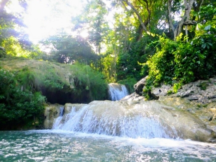 The crystal-clear waters of San Juan River.