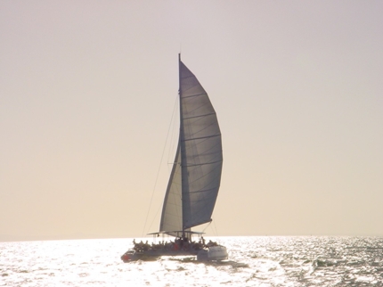 Sunset boat tour