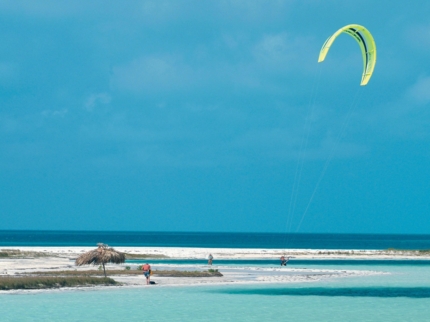 Paraiso beach panoramic view, Cayo Largo del Sur