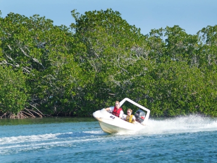 Boat adventure tour, Cayo Guillermo