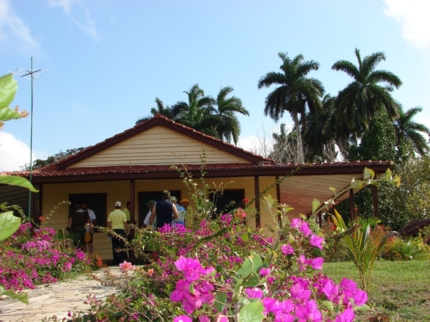 Typical cuban lunch on the Los Álamos farm,Yaguajay