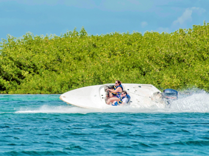 Boat adventure tour, Cayo Guillermo