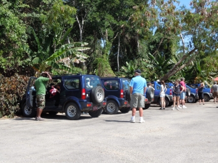 Jeep On tour at Jardines del Rey