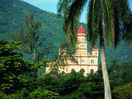 Nuestra Señora de la Caridad del Cobre Sanctuary panoramic view, Santiago de Cuba