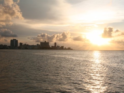 Sunset in Havana