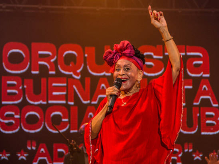 Omara Portuondo & Buena Vista Social Club at Habana Café Party Hall