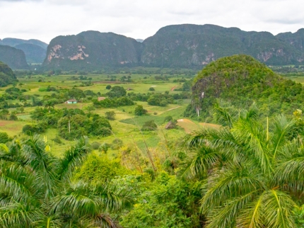 Viñales Valley, panoramic view,  Jeep "Overnight Viñales Havana"