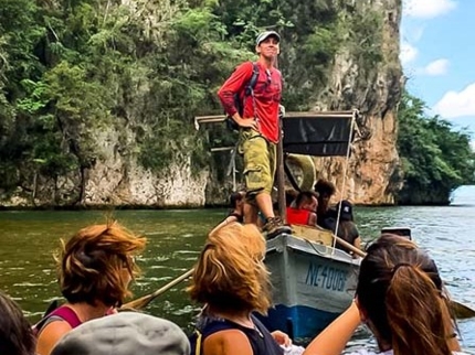 Boat trip on the Toa River, Baracoa, Cuba