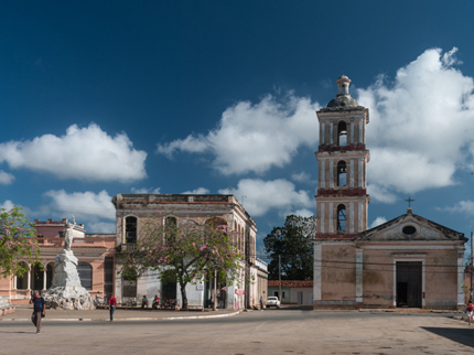 San Juan de los Remedios city panoramic view