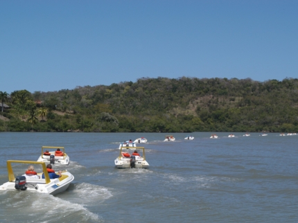 Boat adventure tour, Guardalavaca beach, Holguín