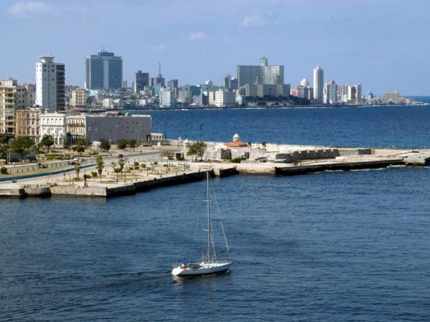 View of Havana from the sea