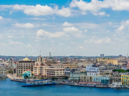 View of Havana from the sea