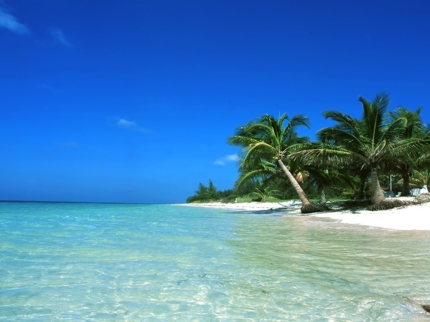 Panoramic Cayo Levisa beach view