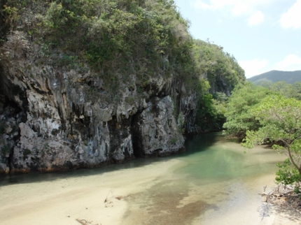 Yumurí river, Baracoa, Cuba