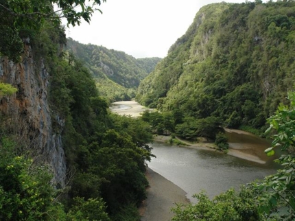 Yumurí river, Baracoa, Cuba