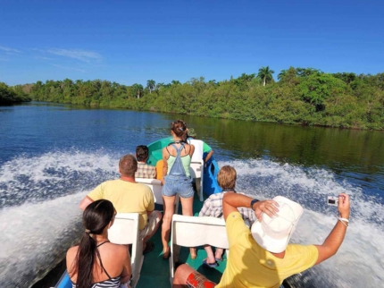 Boat ride in Río Canímar