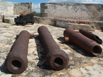 San Pedro de la Roca del Morro fortress view, Santiago de Cuba city