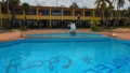 Panoramic hotel & pool view